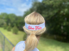 Load image into Gallery viewer, She Tris Branded BOCO Gear Visor