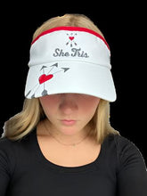 Load image into Gallery viewer, She Tris Branded BOCO Gear Visor
