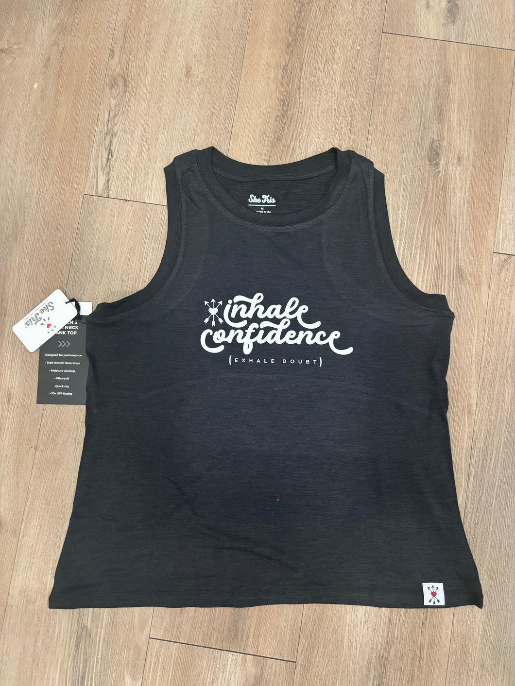Inhale Confidence, Exhale Doubt (tank) NEW!