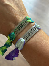 Load image into Gallery viewer, Tie Dye Inspirational Stretchy Bracelet from Athlete Inspired
